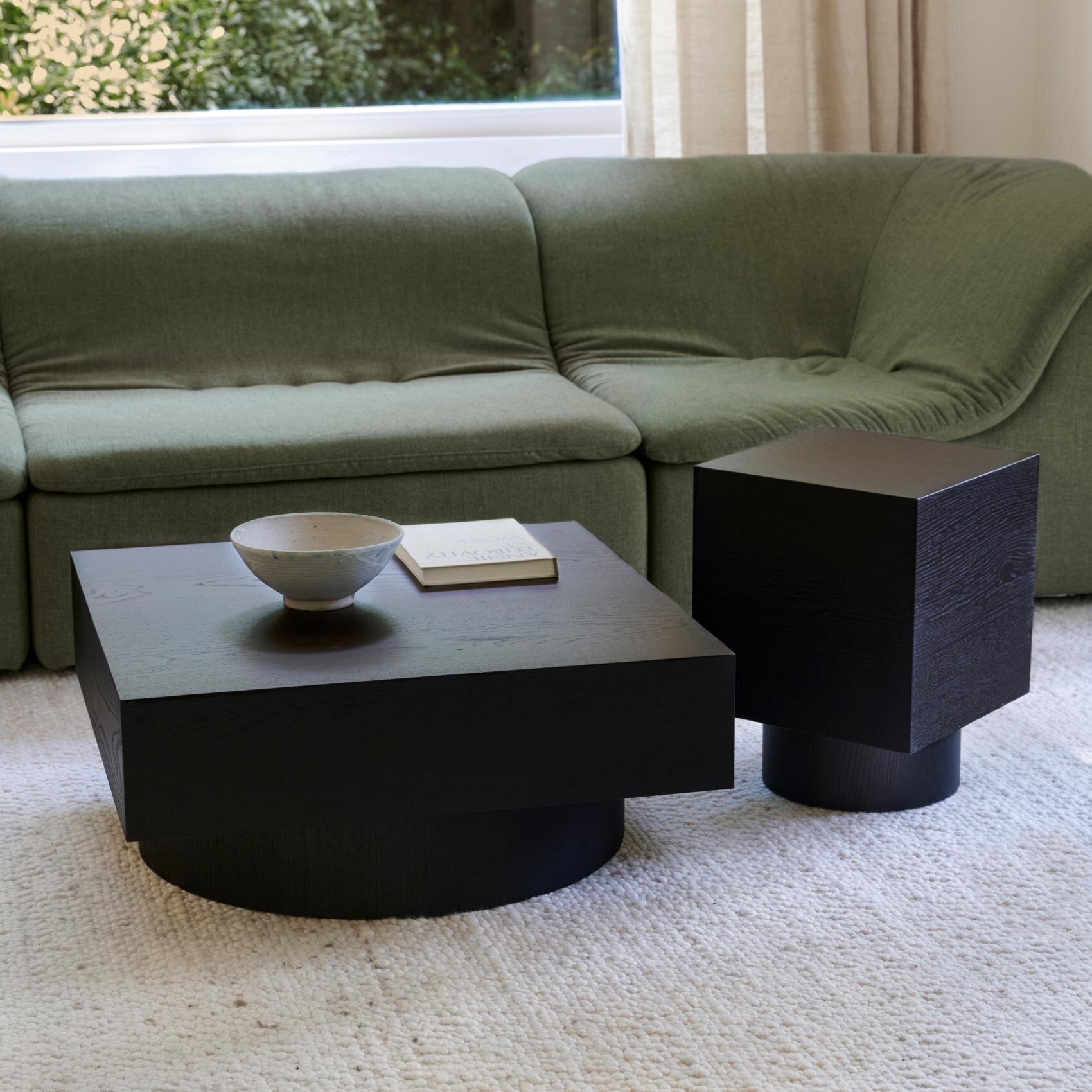 WTW MONTAUK COFFEE TABLE ブラック WTW MONTAUK COFFEE TABLE ブラック